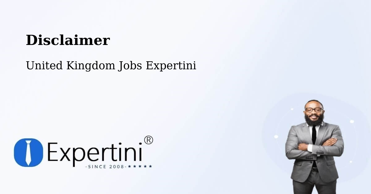 Disclaimer – Didsbury - United Kingdom Jobs Expertini