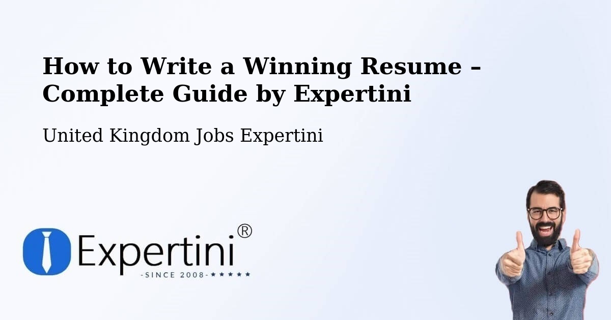 Resume Writing Guide for Job Seekers – Didsbury - Didsbury, United Kingdom Jobs Expertini